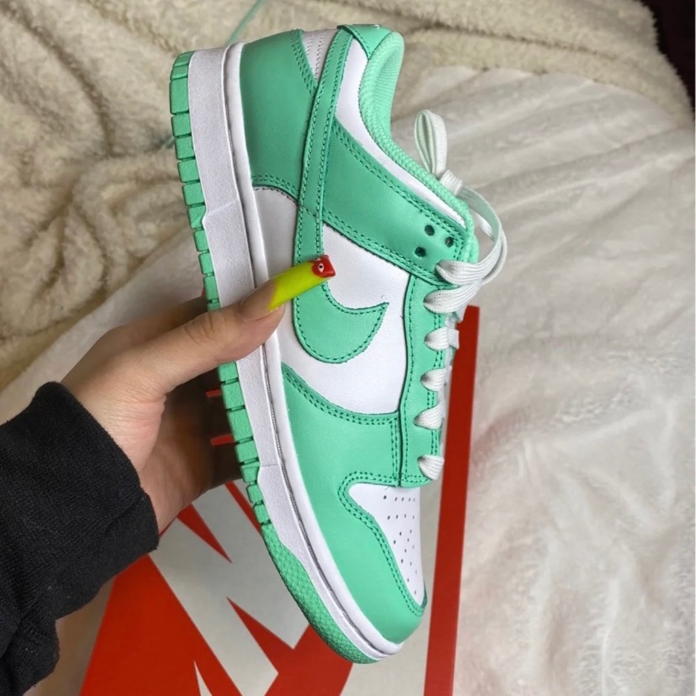 Green Glow Dunks